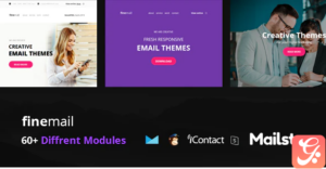 finemail - 60+ Modules + Online Access + Mailster + MailChimp