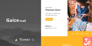 Gaice Mail - Responsive E-mail Template + Online Access