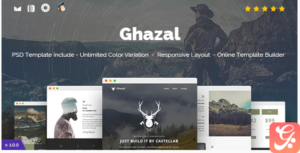 Ghazal - Responsive Email and Newsletter Template