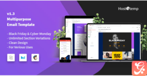 Hostetemp - Multipurpose Email Templates