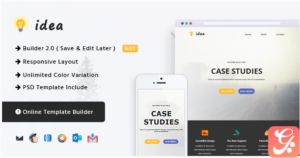 Idea - Responsive Email and Newsletter Template