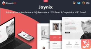 Jaynix - Responsive Email + Online Template Builder