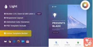 Light - Responsive Email and Newsletter Template
