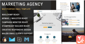 Marketing Agency - Responsive Email Template with Mailchimp Editor