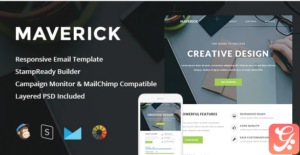 Maverick - Responsive Email + StampReady Builder