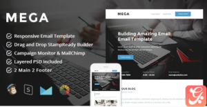 Mega - Responsive Email + StampReady Builder