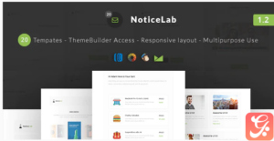 NoticeLab - Email Notification Templates + Builder
