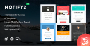 Notify2 - Notification Email + Themebuilder Access