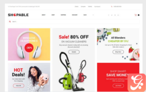Shopable - Multiconcept Store Responsive WooCommerce Theme