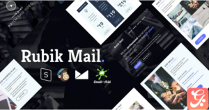 Rubik - Responsive Email Template with MailChimp Editor, StampReady & Online Builder