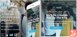 Rudal - Responsive Email Template + Bonus