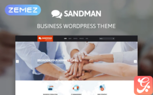 Sandman - Business Multipurpose Modern Elementor WordPress Theme