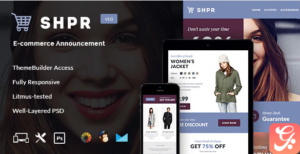 SHPR - E-commerce Newsletter + Builder Access