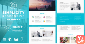Simplicity Responsive Email Template | Version 2