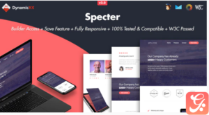 Specter - Responsive Email + Online Template Builder