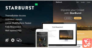 Starburst - Responsive Email + Themebuilder Access