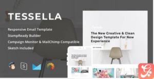 Tessella - Responsive Email + StampReady Builder