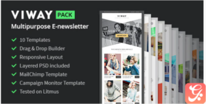Viway Multipurpose Email Pack + Builder Access