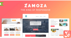 Zamoza Responsive Multipurpose Email Template