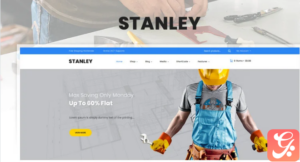 Stanley - Tools Hardware Store WooCommerce Theme