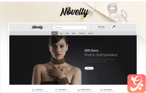 Novelty - Jewelry Store WooCommerce Theme