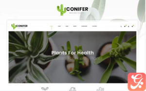 Conifer Plant Store WooCommerce Theme