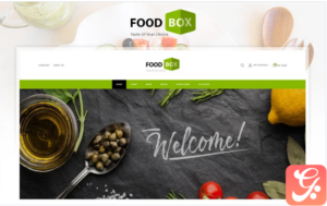 Food Box - Restaurant Store WooCommerce Theme