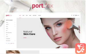 Portfox - Cosmetic Store WooCommerce Theme