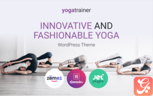 Gloria Miles - Innovative and Fashionable Yoga WordPress Theme 2.3