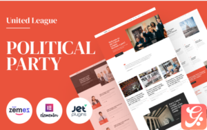 United League - Solid And Reliable Political Campaign Template WordPress Theme