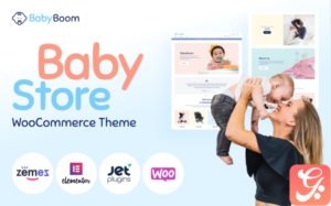BabyBoom - Cute And Modern Baby WooCommerce Theme