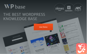 WPbase - WordPress Tutorial Theme WordPress Theme