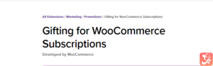 WooCommerce Subscriptions Gifting 2.5.0