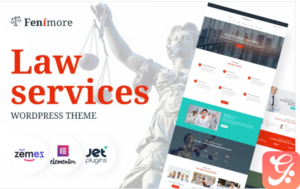 Fenimore - Law Firm WordPress Theme