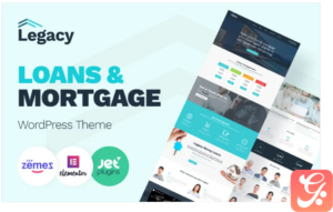Legacy - Estate and Mortgage WordPress Theme