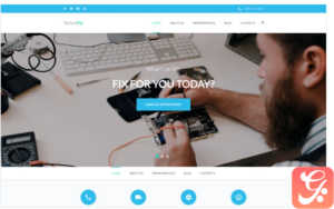 TechnoFix - Tech Repair Company Responsive WordPress Theme