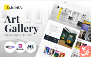 ExhibitA - Art Gallery Responsive WordPress Theme