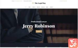 The Legal Way - Lawyer & Attorney WordPress Theme