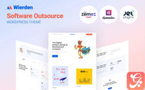 Wierden - Minimalistic And Modern Digital Product WordPress Theme