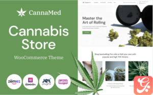 CannaMed - Stylish Medical Marijuana WooCommerce Theme