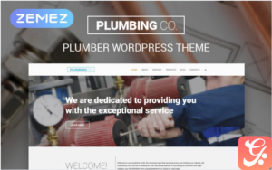 Plumbing Co WordPress Theme