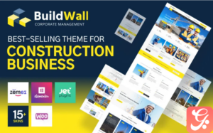 BuildWall - Construction Company Multipurpose WordPress Theme