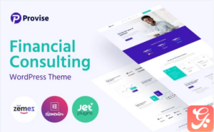 Provise - Special Financial Consulting WordPress Theme