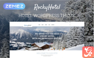 RockyHotel - Hotel Multipurpose Modern Elementor WordPress Theme