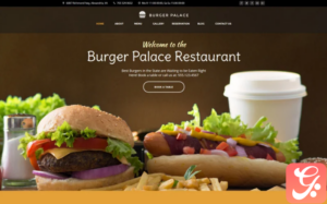 Burger Palace - Fast Food Restaurant WordPress Theme