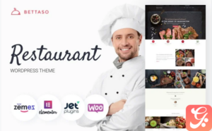 Bettaso - Cafe & Restaurant WordPress Theme