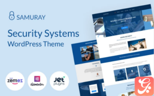 Samuray - Elementor-based security WordPress Theme