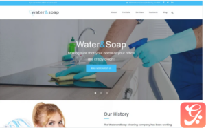 Water And Soap - Cleaning Service Company WordPress Theme