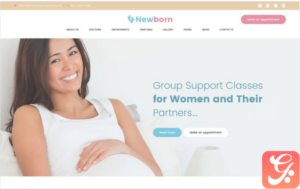Newborn - Pregnancy Support Center WordPress Theme
