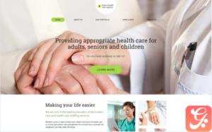 Home Health Care WordPress Theme